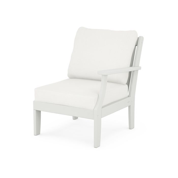 Braxton Modular Right Arm Chair in Vintage Finish