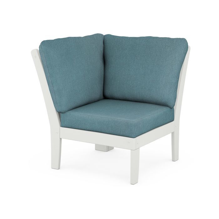Braxton Modular Corner Chair in Vintage Finish