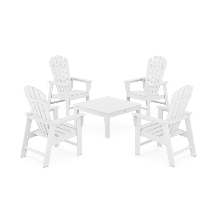 5-Piece South Beach Casual Chair Conversation Set with 36" Conversation Table