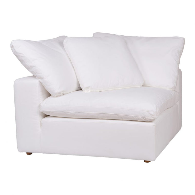 Clay Corner Chair Livesmart Fabric Cream