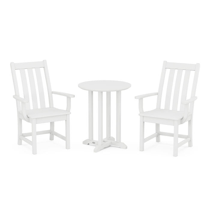 Vineyard 3-Piece Round Dining Set