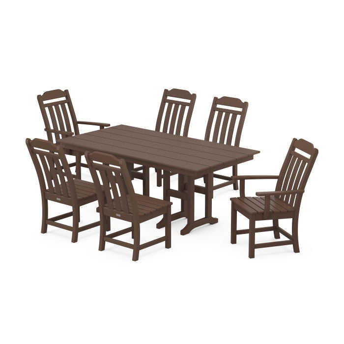 Country Living 7-Piece Farmhouse Dining Set