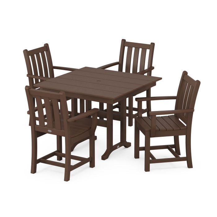 Traditional Garden 5-Piece Farmhouse Dining Set