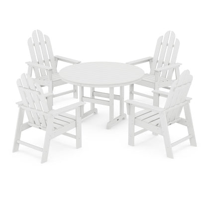 Long Island 5-Piece Round Farmhouse Dining Set