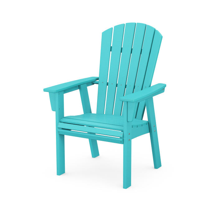 Nautical Curveback Upright Adirondack Chair