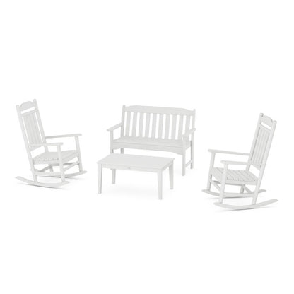 Cottage Legacy Rocking Chair 4-Piece Porch Set
