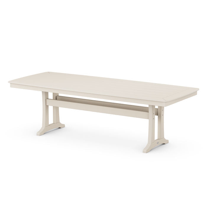 Nautical Trestle 39" x 97" Dining Table