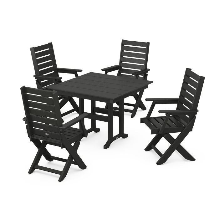Captain 5-Piece Farmhouse Dining Set