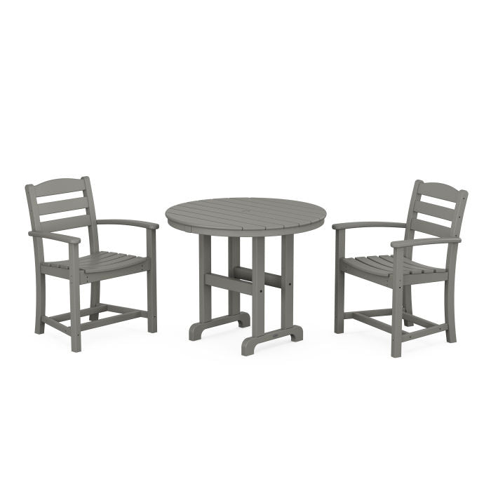 La Casa Café 3-Piece Round Dining Set