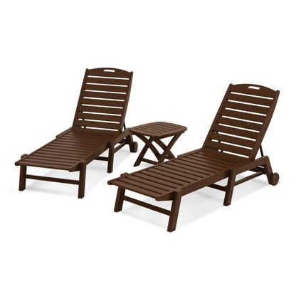 Nautical 3-Piece Chaise Set