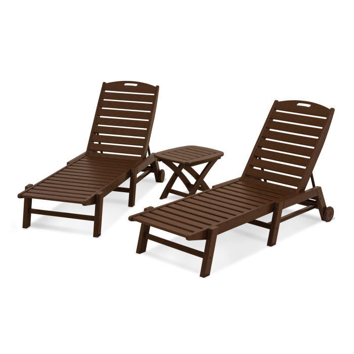 Nautical 3-Piece Chaise Set
