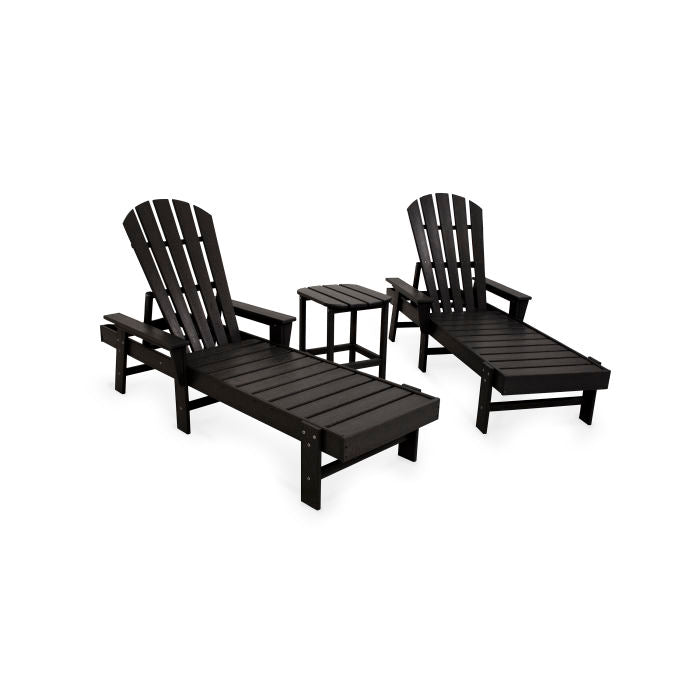 South Beach Chaise 3-Piece Set