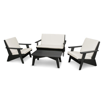 Riviera Modern Lounge 4-Piece Set
