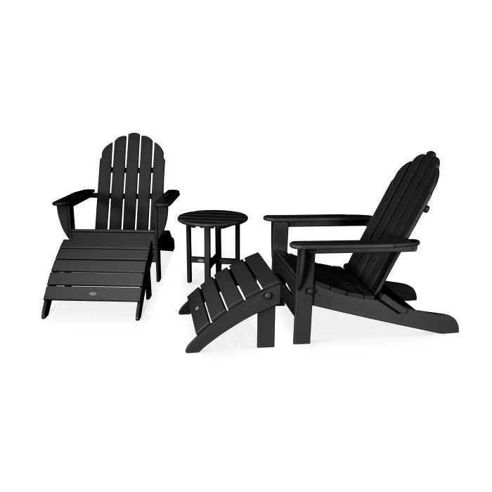 Classic Oversized Adirondack 5-Piece Casual Set