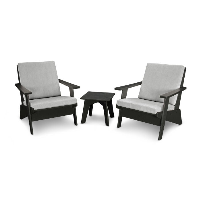 Riviera Modern Lounge 3-Piece Set