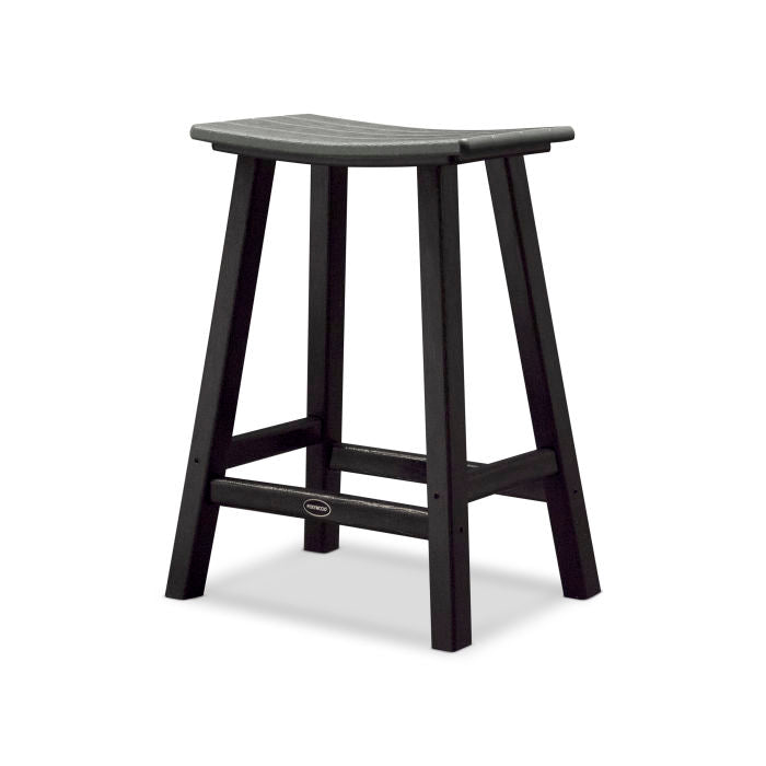 Contempo 24" Saddle Bar Stool