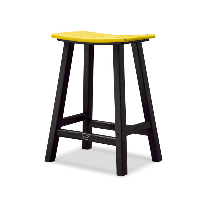 Contempo 24" Saddle Bar Stool