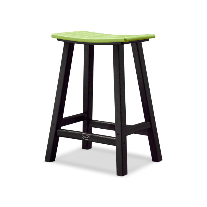 Contempo 24" Saddle Bar Stool