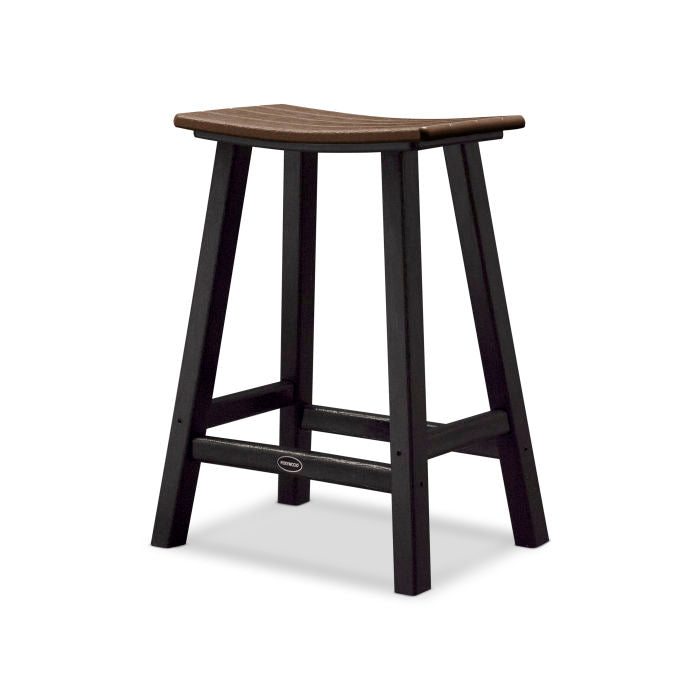 Contempo 24" Saddle Bar Stool