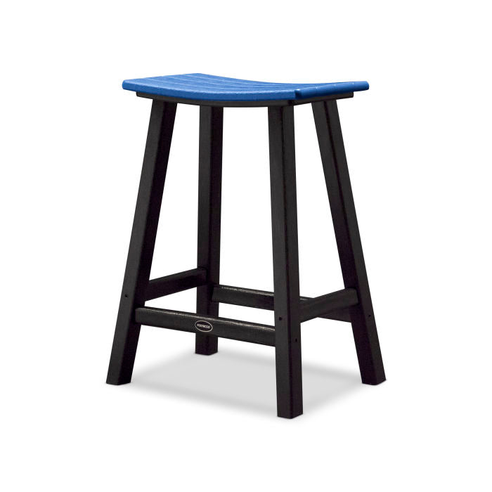 Contempo 24" Saddle Bar Stool