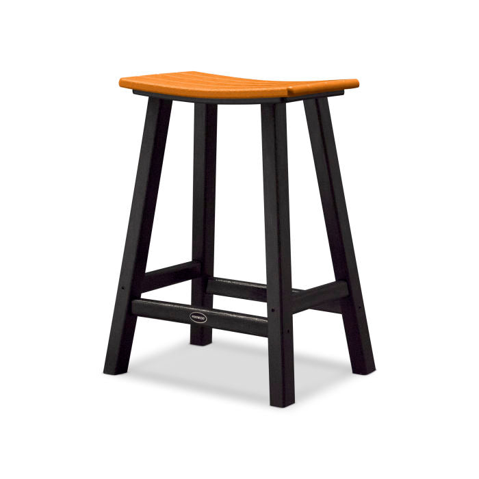 Contempo 24" Saddle Bar Stool