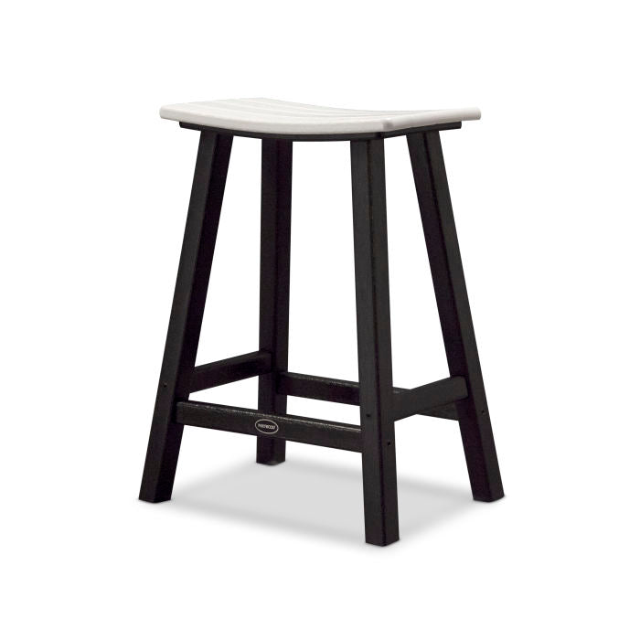 Contempo 24" Saddle Bar Stool