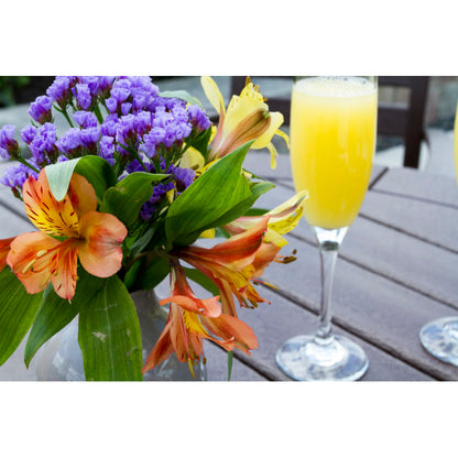 Nautical Trestle 48" Round Bar Table