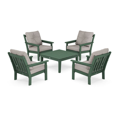 Vineyard 5-Piece Deep Seating Conversation Set