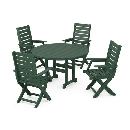 Captain 5-Piece Round Dining Set