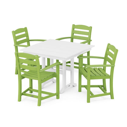 La Casa Café 5-Piece Farmhouse Dining Set