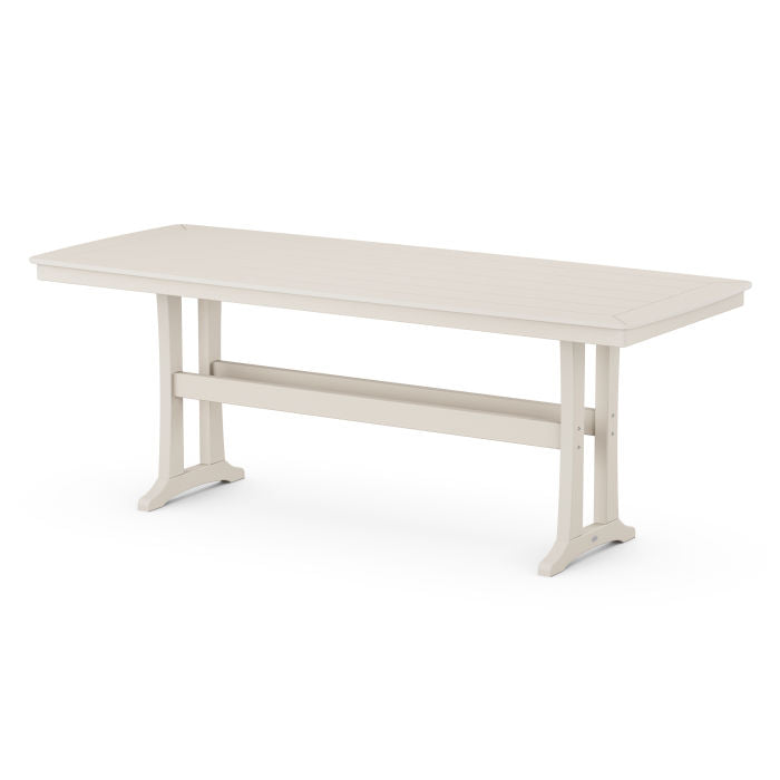 Nautical Trestle 39" x 97" Counter Table