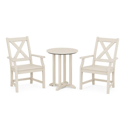 Braxton 3-Piece Round Dining Set