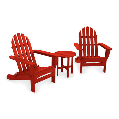Classic Folding Adirondack 3-Piece Set