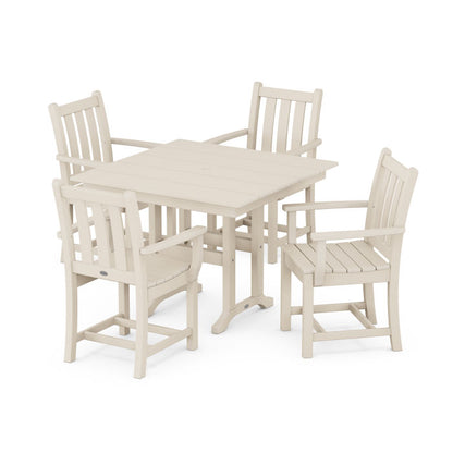Traditional Garden 5-Piece Farmhouse Dining Set