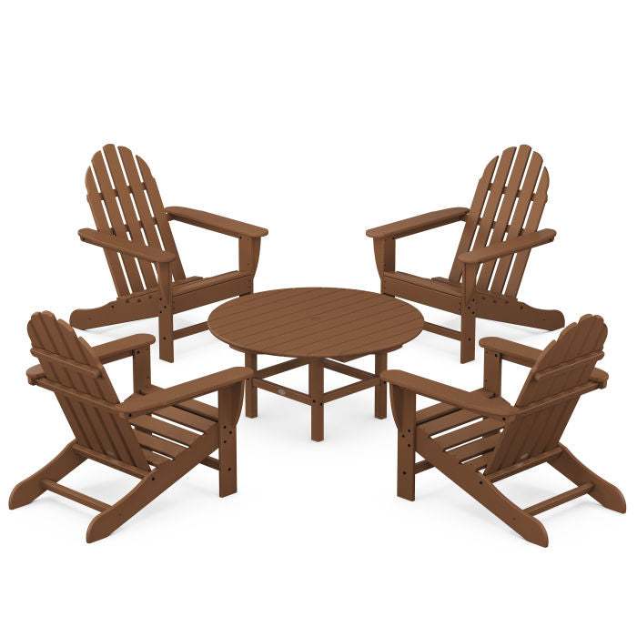 Classic Adirondack 5-Piece Conversation Set