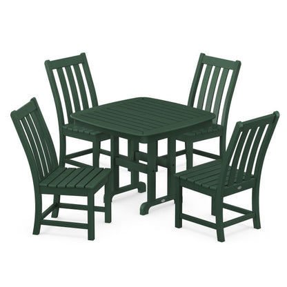 Vineyard 5-Piece Side Chair Dining Set