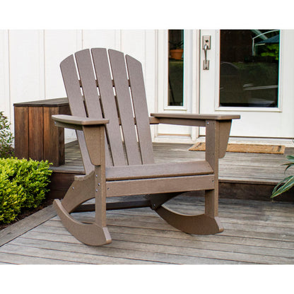 Nautical Adirondack Rocking Chair