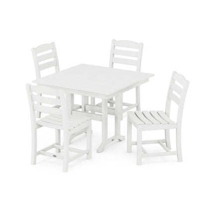 La Casa Café Side Chair 5-Piece Farmhouse Dining Set