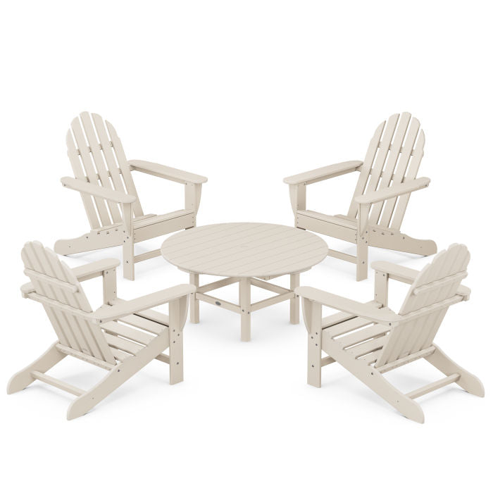 Classic Adirondack 5-Piece Conversation Set