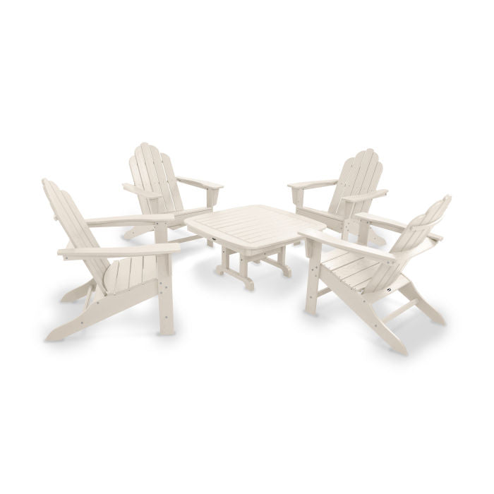 Long Island Adirondack 5-Piece Conversation Group
