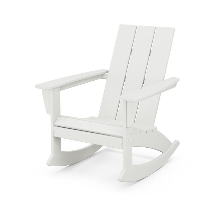 Modern Adirondack Rocking Chair in Vintage Finish