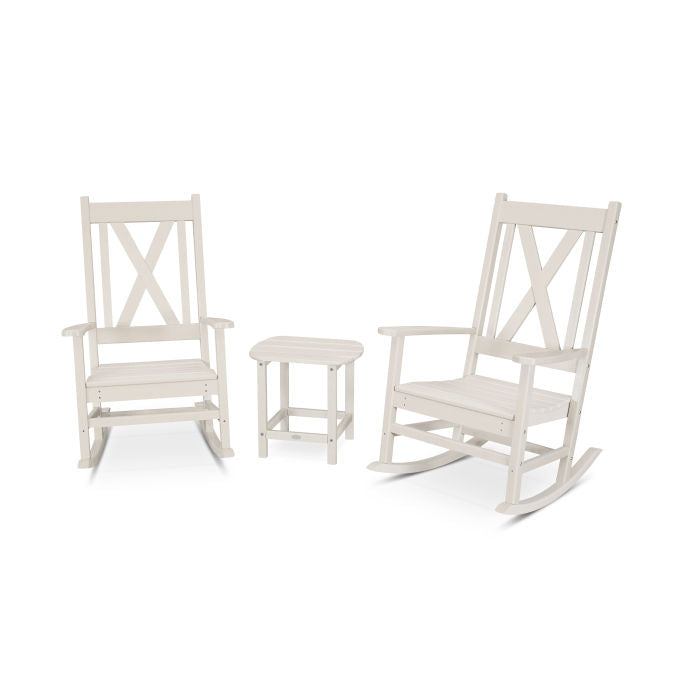 Braxton 3-Piece Porch Rocking Chair Set