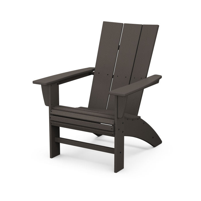 Modern Curveback Adirondack in Vintage Finish