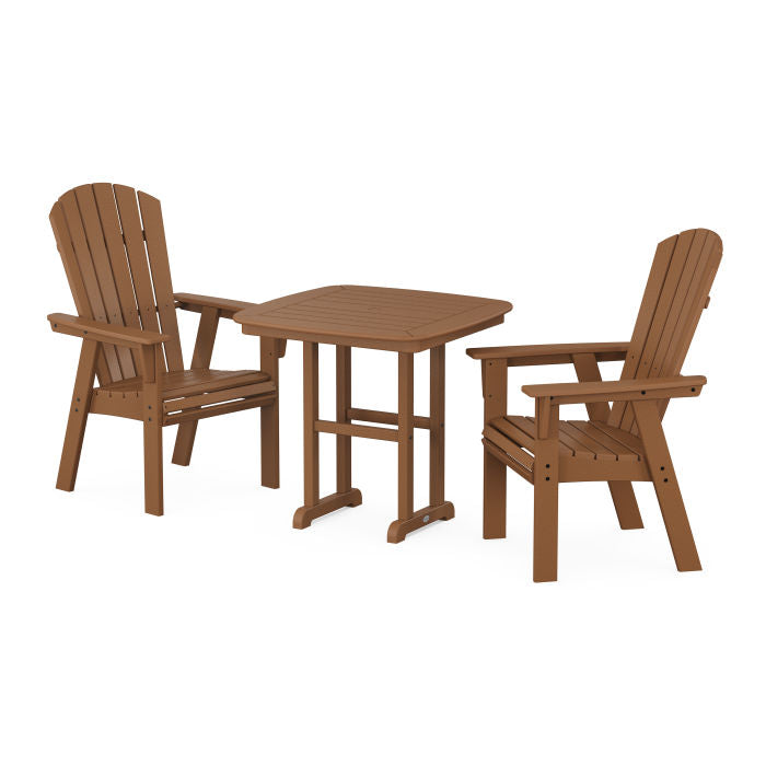 Nautical Adirondack 3-Piece Dining Set