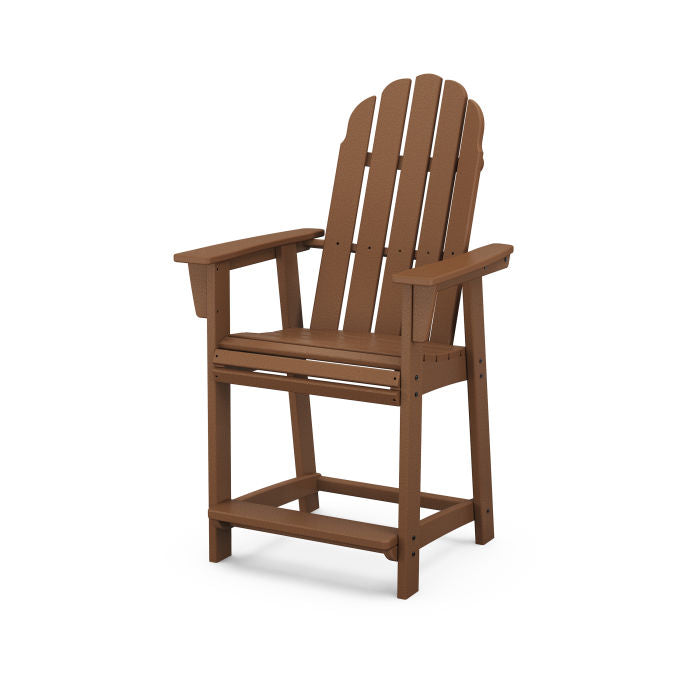 Vineyard Curveback Adirondack Counter Chair