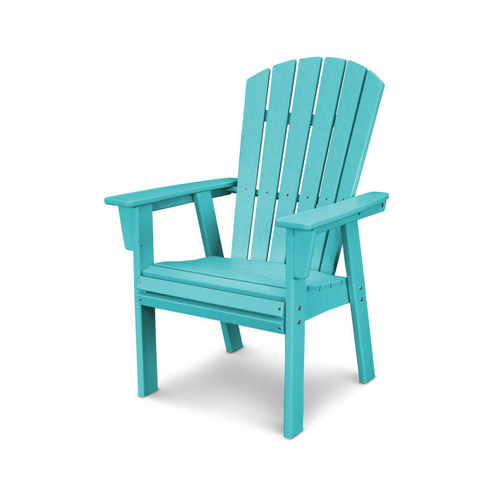 Nautical Curveback Adirondack Dining Chair