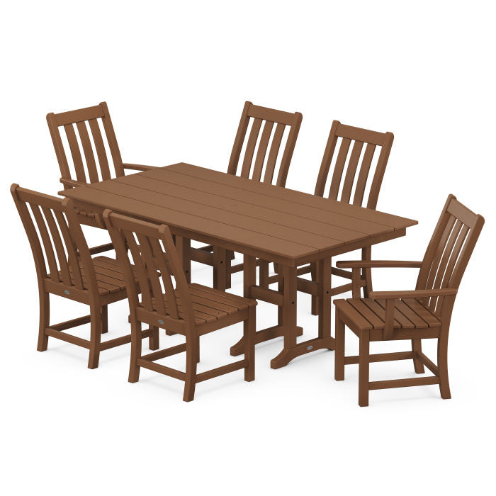 Vineyard 7-Piece Farmhouse Dining Set