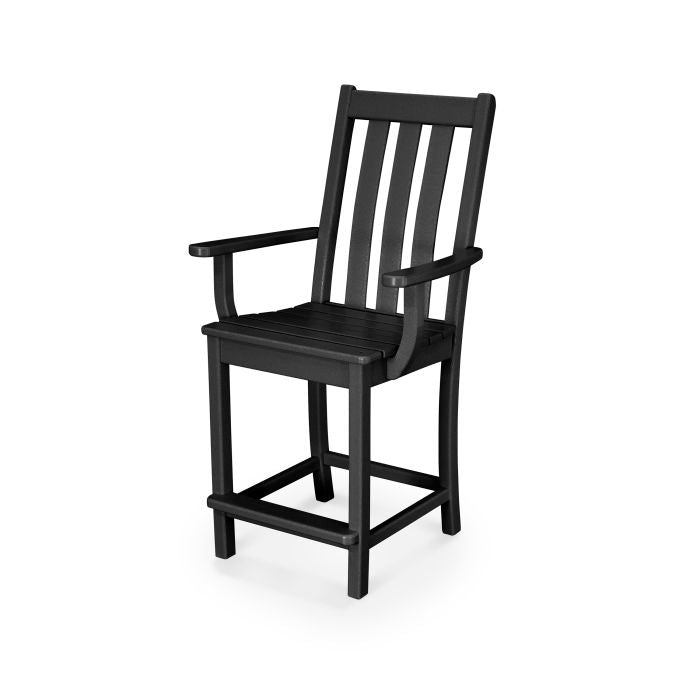 Vineyard Counter Arm Chair
