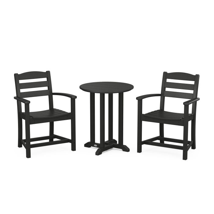 La Casa Café 3-Piece Round Dining Set