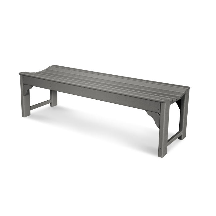 Traditional Garden 60" Backless Bench